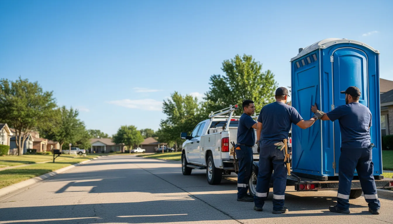 Portable Toilet Rental in Fort Cobb, OK near me